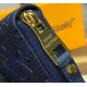 Louis Vuitton Monogram Empreinte Leather Zippy Wallet M62121-dark-blue