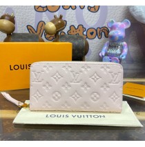 Louis Vuitton Monogram Empreinte Leather Zippy Wallet M64090