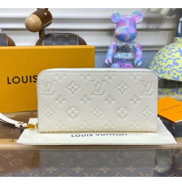 Louis Vuitton Monogram Empreinte Leather Zippy Wallet M82212