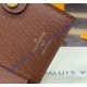 Louis Vuitton Monogram Canvas Lisa Wallet M82381-brown