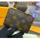 Louis Vuitton Monogram Canvas Lisa Wallet M82381-red