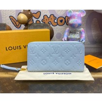 Louis Vuitton Monogram Empreinte Leather Zippy Wallet M83225