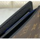 Louis Vuitton Monogram Macassar Tanon Wallet M93800