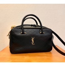 Saint Laurent Lyia Duffle Bag YSL766785-black