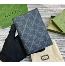 Gucci GG passport case GUW795229-black-green