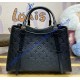 Louis Vuitton Monogram Empreinte Babylone Tote MM M47185-black