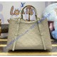 Louis Vuitton Monogram Empreinte Babylone Tote MM M47185-gray