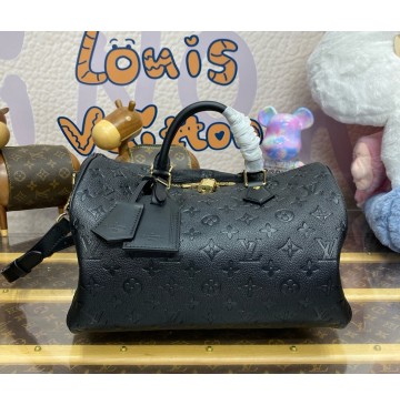 Louis Vuitton Monogram Empreinte Speedy Soft 30 M47186