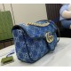 Gucci GG Marmont small shoulder bag GU443497-DN-blue