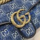 Gucci GG Marmont small shoulder bag GU443497-DN-blue