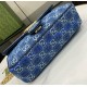 Gucci GG Marmont small shoulder bag GU443497-DN-blue