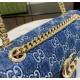 Gucci GG Marmont small shoulder bag GU443497-DN-blue