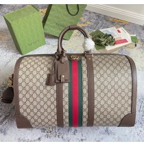 Gucci Savoy large duffle bag GU724612-brown