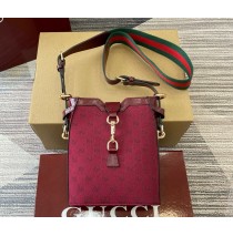 Gucci Mini bucket shoulder bag GU782919-C-red