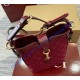 Gucci Mini bucket shoulder bag GU782919-C-red