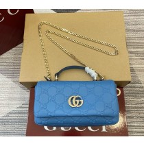 Gucci GG Milano mini top handle bag GU806017-L-blue