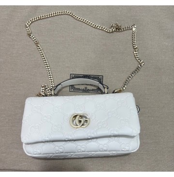 Gucci GG Milano mini top handle bag GU806017-L-white