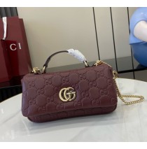 Gucci GG Milano mini top handle bag GU806017-L-wine