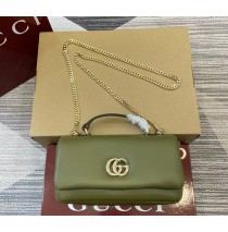 Gucci GG Milano mini top handle bag GU806017-green