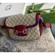 Gucci Horsebit 1955 Soft small shoulder bag GU815178-CA-wine