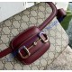 Gucci Horsebit 1955 Soft small shoulder bag GU815178-CA-wine