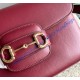 Gucci Horsebit 1955 Soft small shoulder bag GU815178-L-wine