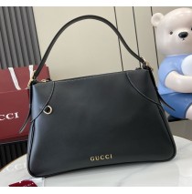 Gucci GG Emblem large shoulder bag GU815217-L-black