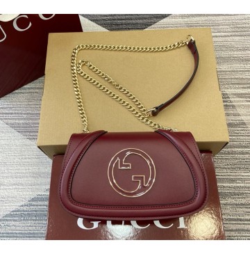 Gucci Blondie mini shoulder bag GU815711-L-wine