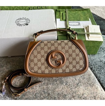 Gucci Blondie small top handle bag GU815714-GG-brown