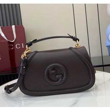 Gucci Blondie small top handle bag GU815714-L-dark-brown