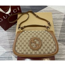 Gucci Blondie medium top handle bag GU815716-GG-brown