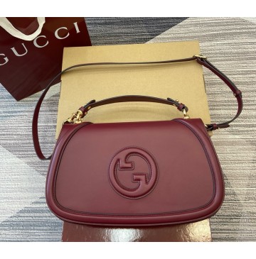 Gucci Blondie medium top handle bag GU815716-L-wine