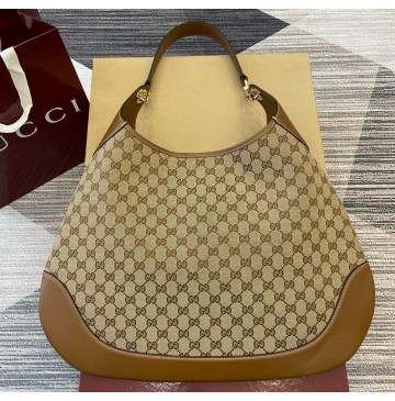 Gucci B medium shoulder bag GU815924-GG-brown