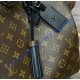 Louis Vuitton Monogram Canvas Speedy Soft 30 Dark M12243