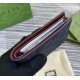 Gucci leather interior bi-fold wallet GUW768243-black-wine