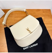 Saint Laurent Voltaire top handle in box YSL800846-cream