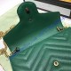 Gucci GG Marmont Green matelasse mini bag