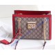 Gucci Padlock small GG shoulder bag Red