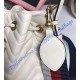 Gucci GG Marmont Quilted Leather Bucket Bag White