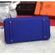 Hermes Birkin Bag 35cm in Bleu Electrique Togo Leather Golden Hardware