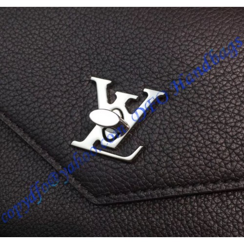 Louis Vuitton Pochette MyLockMe Chain Black M63471