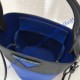 Prada Ouverture nylon bucket bag Blue Black