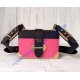 Prada Cahier Bag Rose and Black