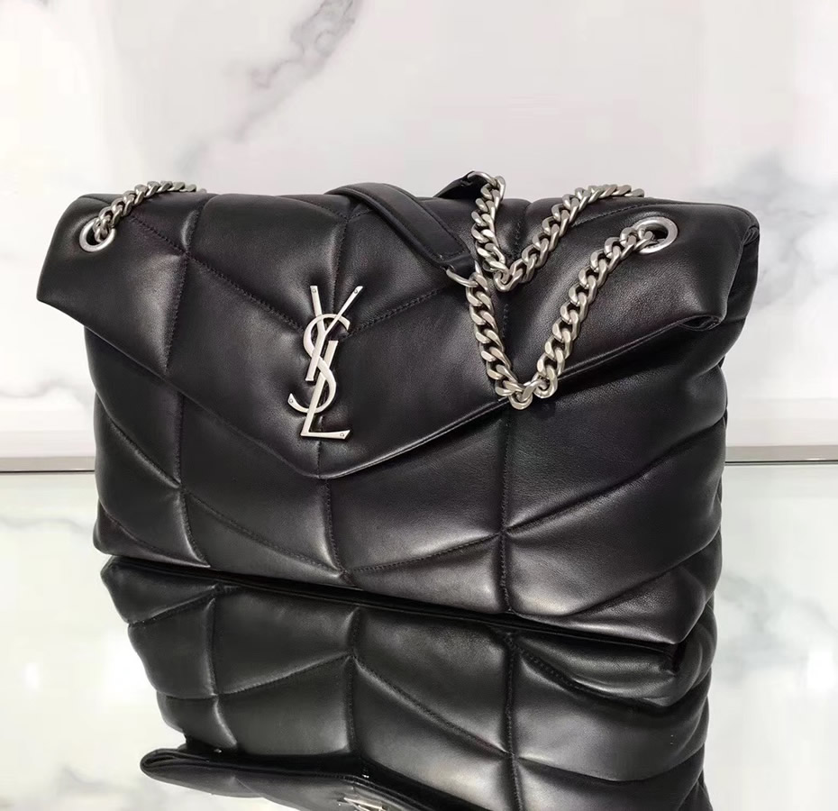 ysl quilted puffer bag