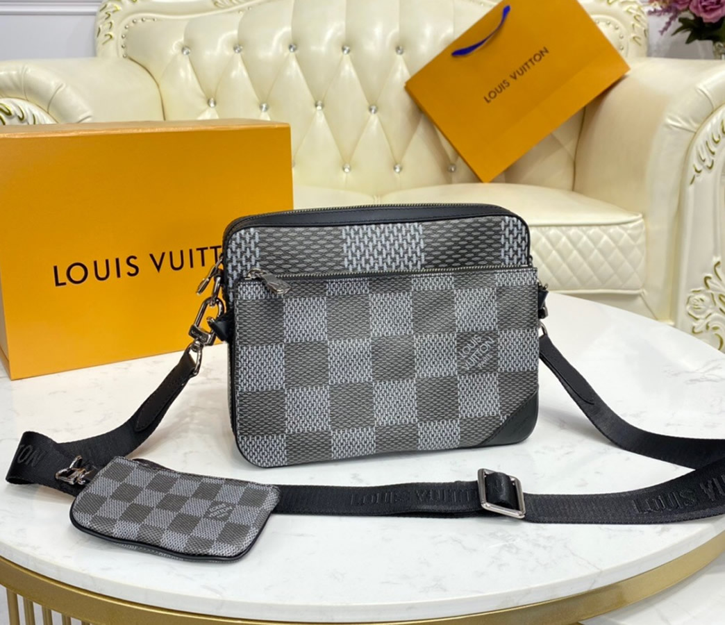 Louis Vuitton Damier Graphite 3D Trio Messenger N50027 – LuxTime DFO ...