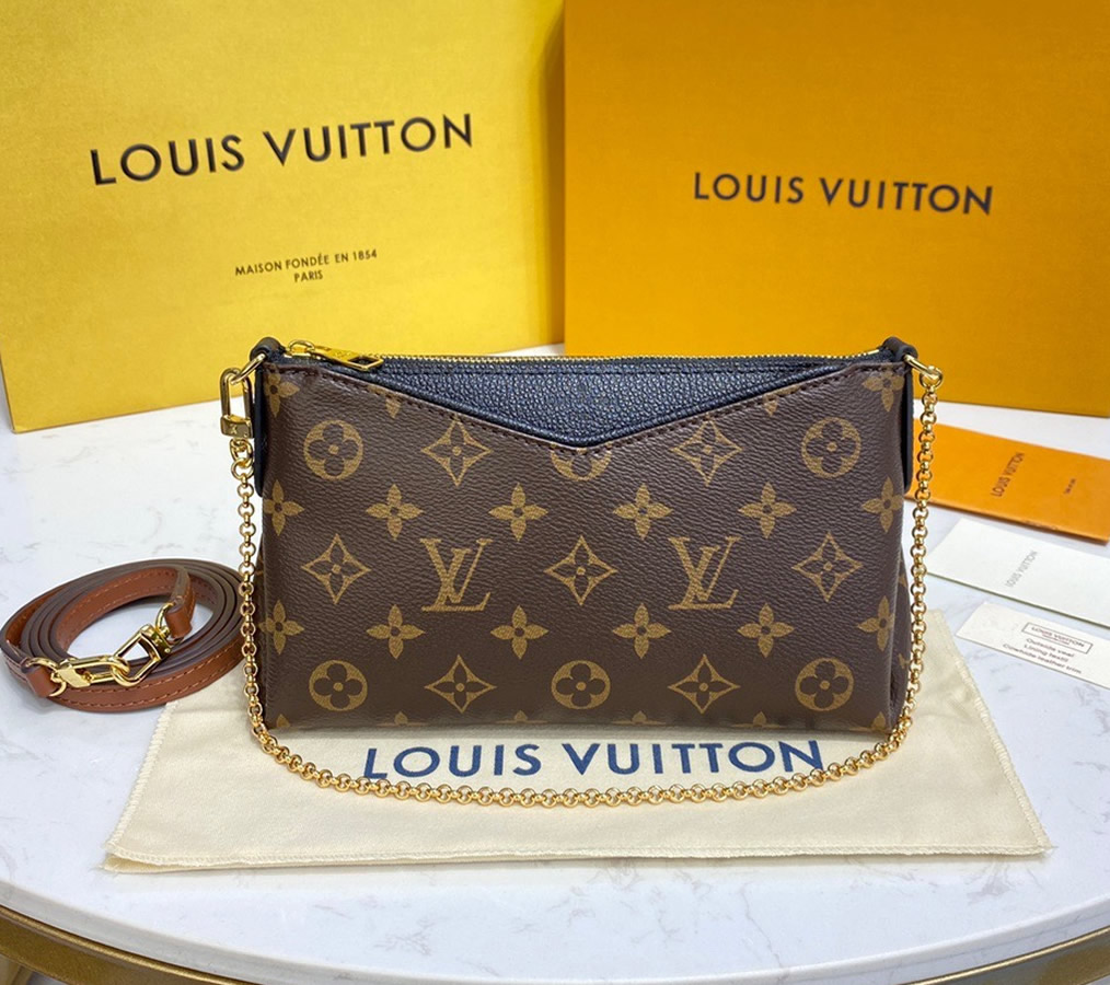 Louis Vuitton Monogram Canvas Pallas Clutch M41639 – LuxTime DFO Handbags