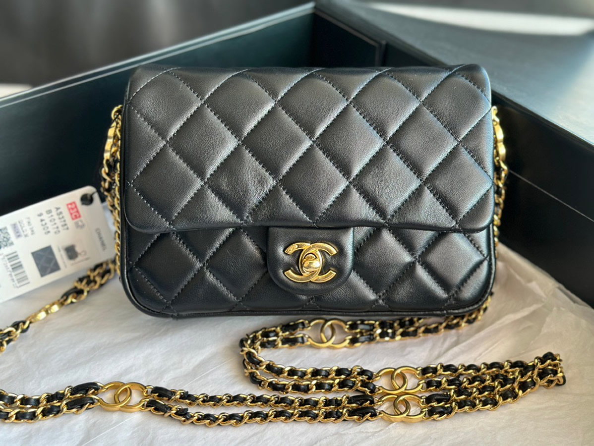 Chanel Mini Flap Bag C3757-black – LuxTime DFO Handbags